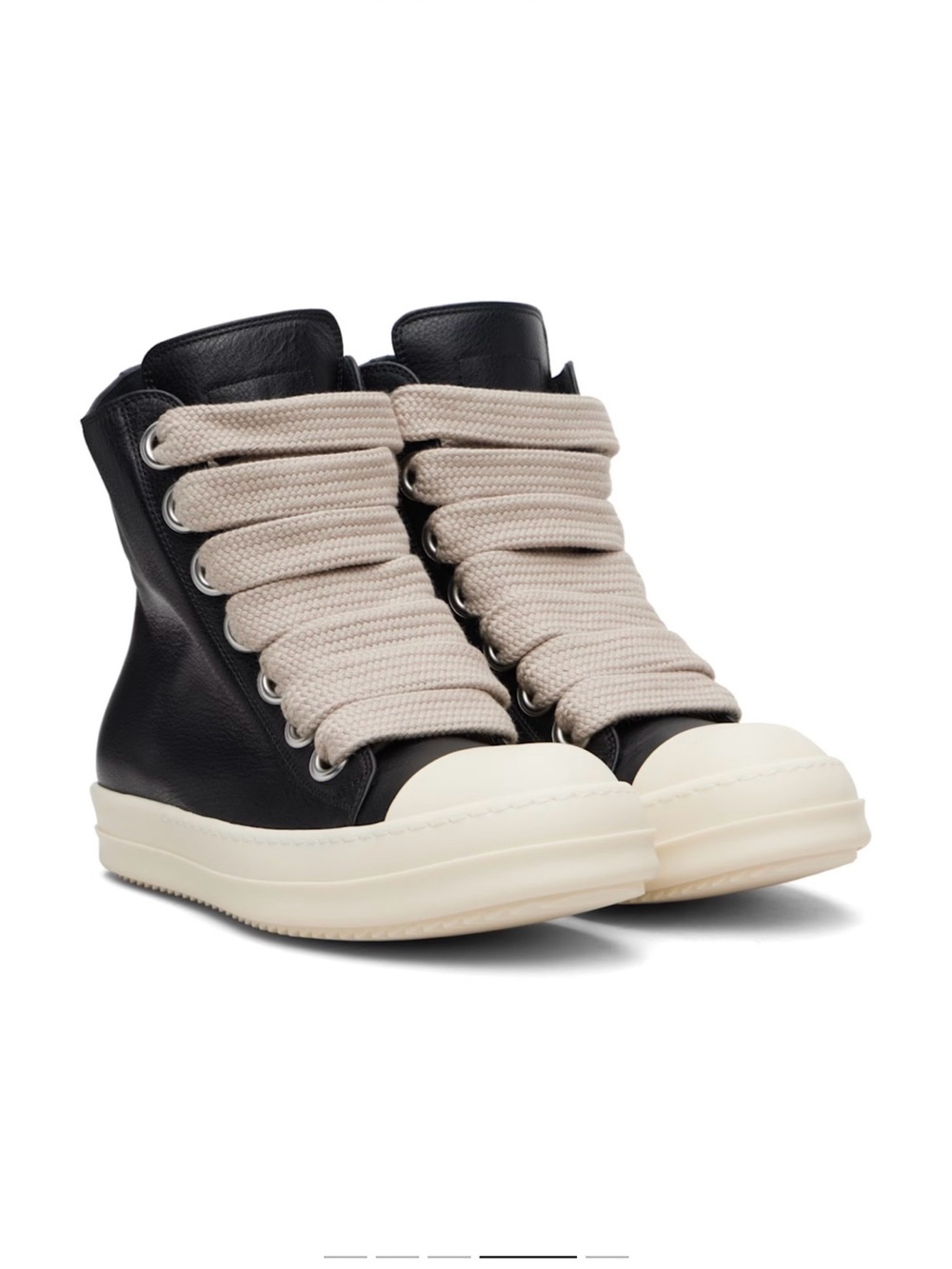 Rick Owens High Top Jumbo Lace